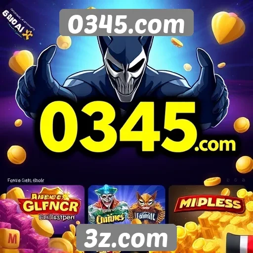 0345.com apresenta novas opções de jogos online