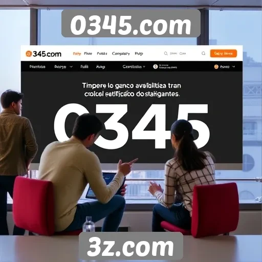 Avaliação da experiência de usuário no site 0345.com